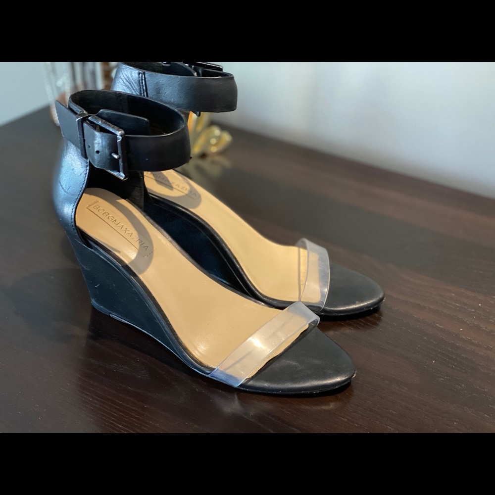 BCBG wedge sandals